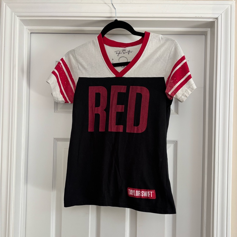Taylor Swift Kids Tee in Red, Black, and White